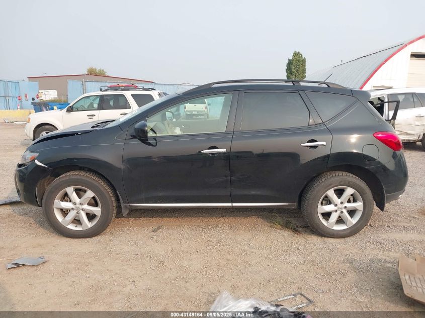 2009 Nissan Murano S VIN: JN8AZ18W39W111438 Lot: 43149164