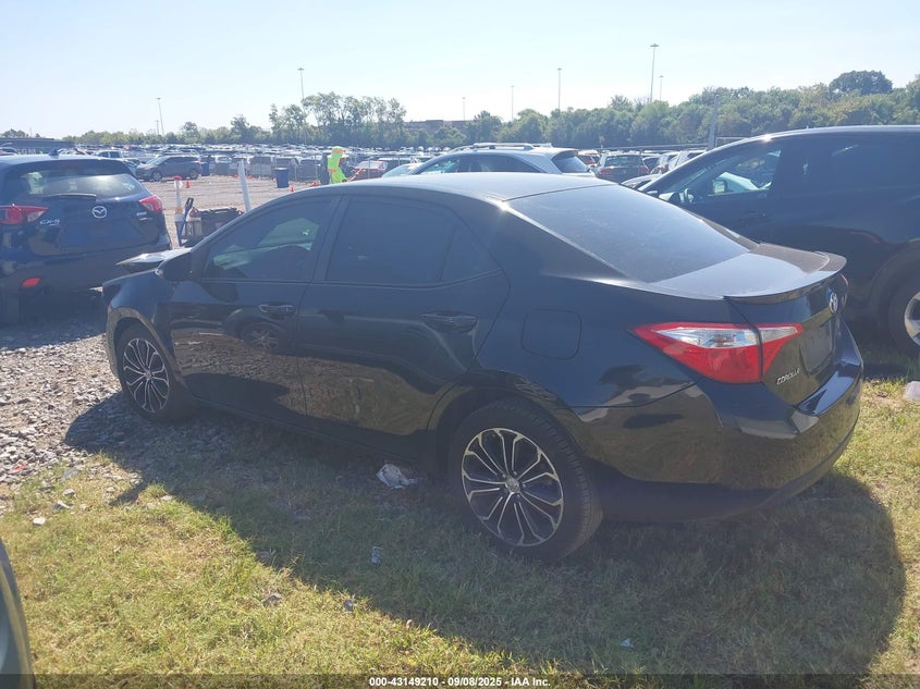 2015 Toyota Corolla S Plus VIN: 2T1BURHE5FC277596 Lot: 43149210
