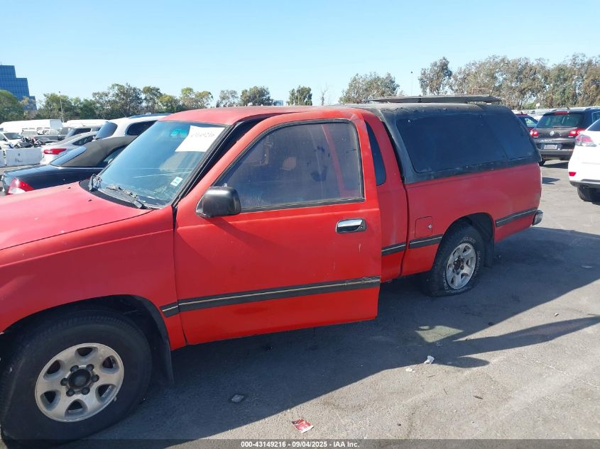 1998 Toyota T100 Dx V6 VIN: JT4TN12D7W0039651 Lot: 43149216