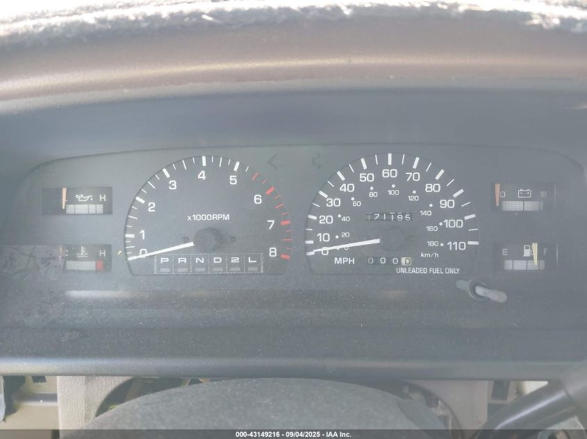 1998 Toyota T100 Dx V6 VIN: JT4TN12D7W0039651 Lot: 43149216