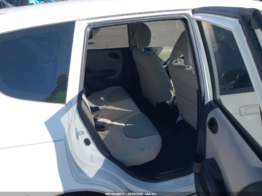 2007 Honda Fit Sport VIN: JHMGD38637S049705 Lot: 43149217