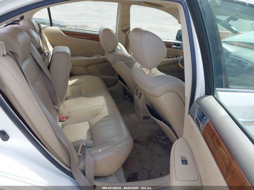 2005 Lexus Es 330 VIN: JTHBA30G055074791 Lot: 43149335