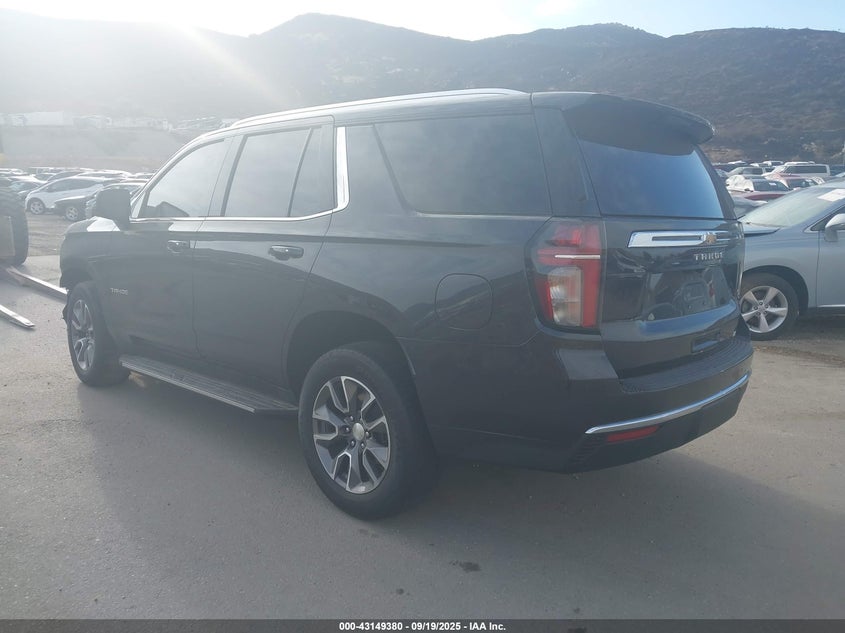 2022 Chevrolet Tahoe 2Wd Lt grey other gasoline 1GNSCNKD7NR349180 photo #4