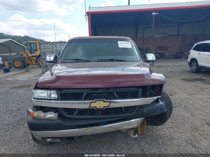 2002 Chevrolet Silverado 2500Hd Lt VIN: 1GCHK23G12F107561 Lot: 43149384