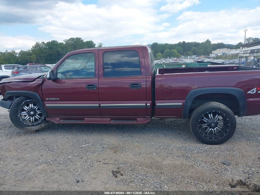 2002 Chevrolet Silverado 2500Hd Lt VIN: 1GCHK23G12F107561 Lot: 43149384