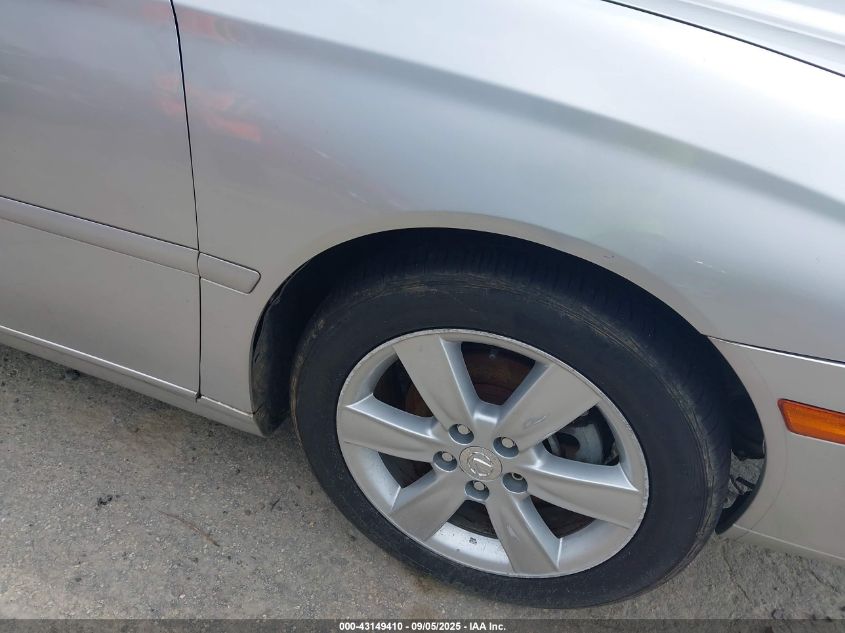 2006 Lexus Es 330 VIN: JTHBA30GX65167724 Lot: 43149410