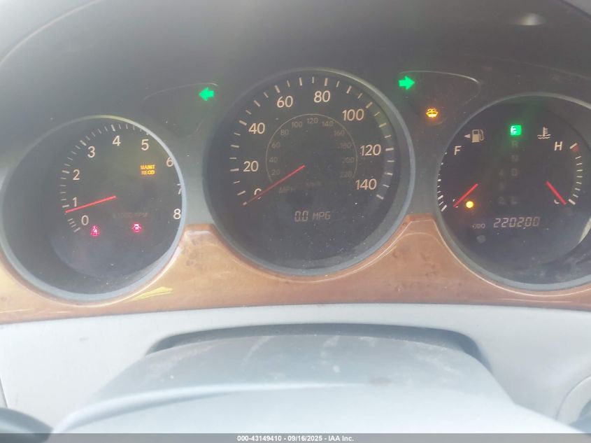 2006 Lexus Es 330 VIN: JTHBA30GX65167724 Lot: 43149410