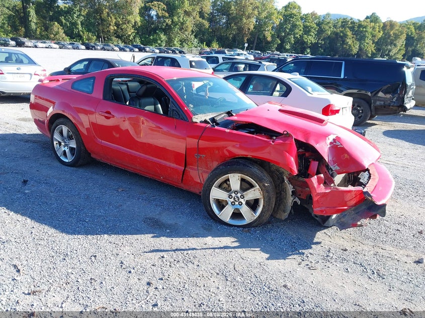 1ZVHT82HX75236080 2007 Ford Mustang Gt Deluxe/Gt Premium auction photo 1