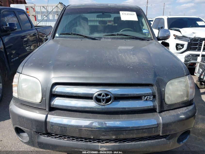 2006 Toyota Tundra Sr5 V8 VIN: 5TBET34176S535133 Lot: 43149469