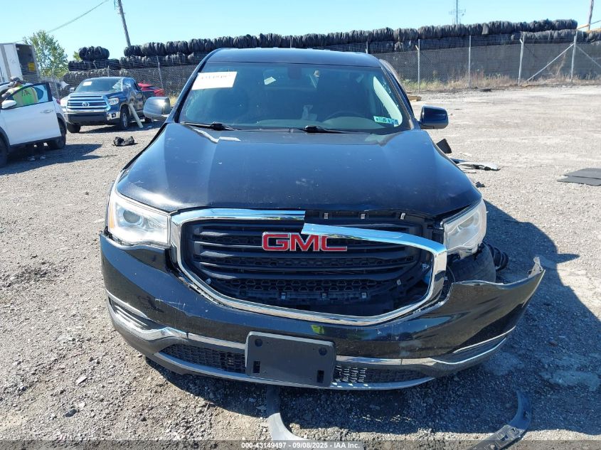 2019 GMC Acadia Sle-1 VIN: 1GKKNRLA3KZ233781 Lot: 43149497