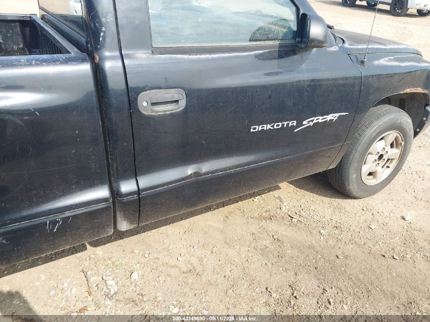 2001 Dodge Dakota Slt/Sport VIN: 1B7FL26X71S151750 Lot: 43149690
