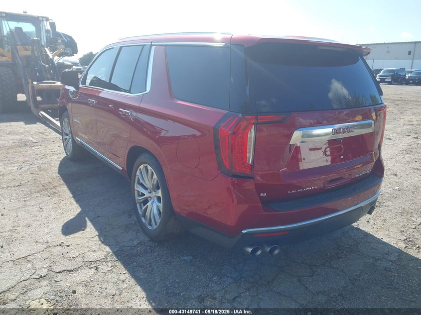 Vin: 1gks2dkl0mr262706, lot: 43644093, gmc yukon 4wd denali 20213
