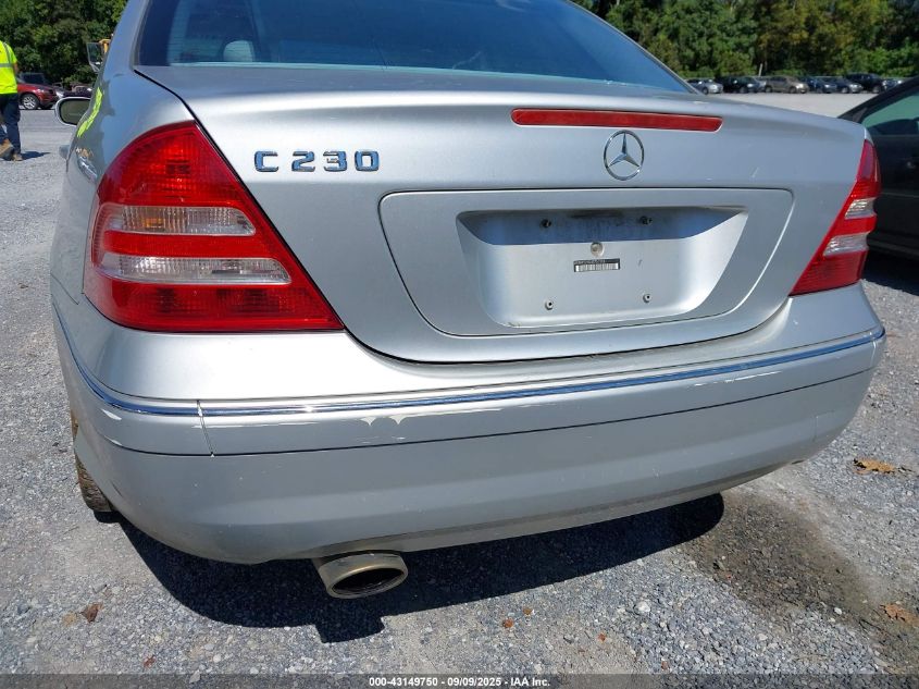 2006 Mercedes-Benz C 230 Sport VIN: WDBRF52H26F751918 Lot: 43149750