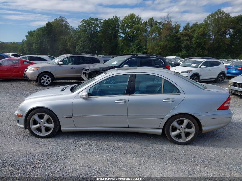 2006 Mercedes-Benz C 230 Sport VIN: WDBRF52H26F751918 Lot: 43149750