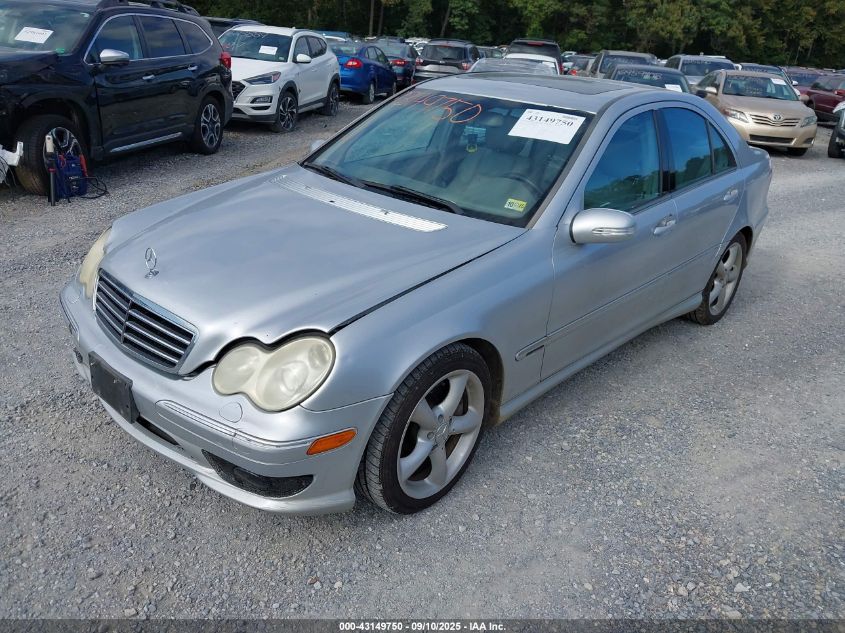 2006 Mercedes-Benz C 230 Sport VIN: WDBRF52H26F751918 Lot: 43149750
