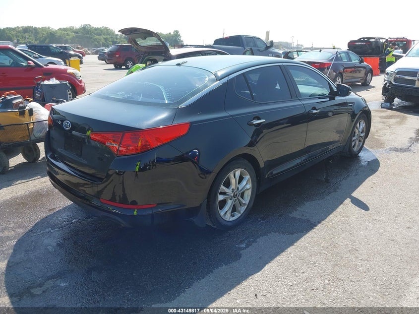 Vin: knagn4a75b5075864, lot: 43644169, kia optima ex 20114