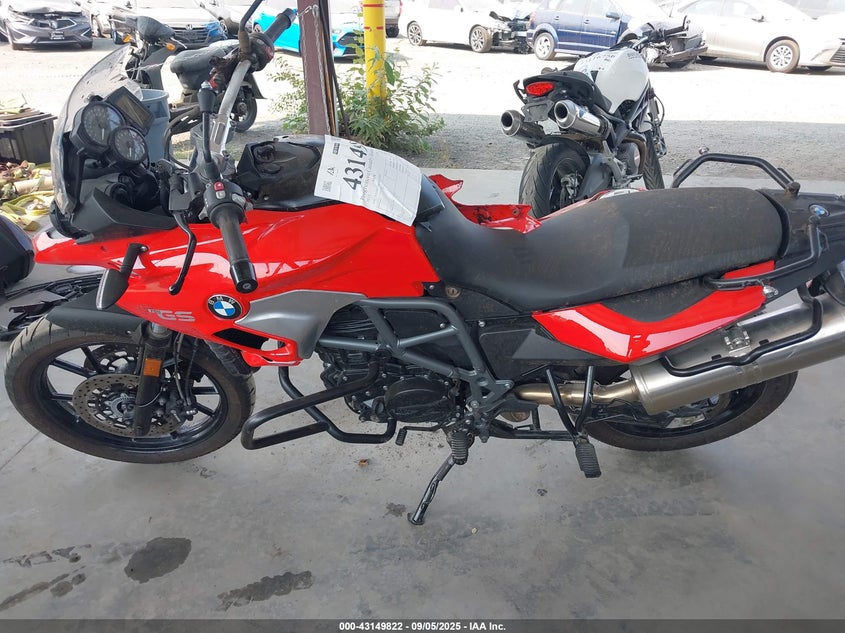 2017 BMW F700 GS WB10B1602HZ317693