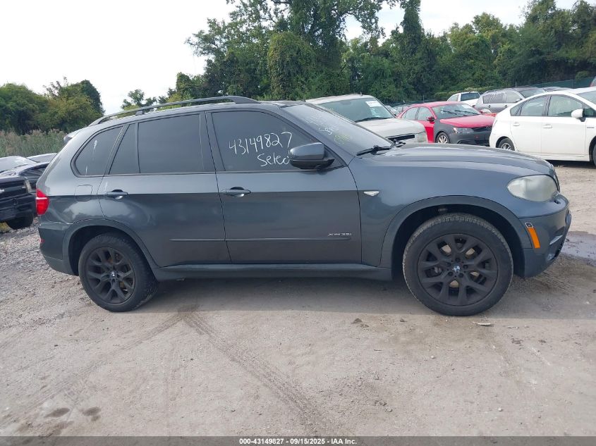 2011 BMW X5 xDrive35I/xDrive35I Premium/xDrive35I Sport Activity VIN: 5UXZV4C59BL410707 Lot: 43149827