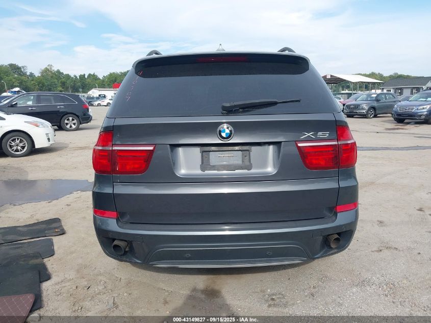 2011 BMW X5 xDrive35I/xDrive35I Premium/xDrive35I Sport Activity VIN: 5UXZV4C59BL410707 Lot: 43149827