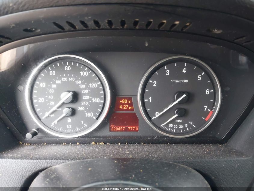 2011 BMW X5 xDrive35I/xDrive35I Premium/xDrive35I Sport Activity VIN: 5UXZV4C59BL410707 Lot: 43149827