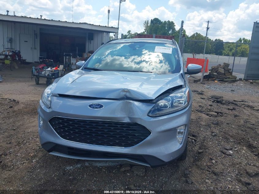 2022 Ford Escape Titanium VIN: 1FMCU9J97NUB98509 Lot: 43150019