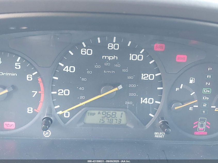 2001 Honda Accord 3.0 Ex VIN: 1HGCG16501A044773 Lot: 43150031