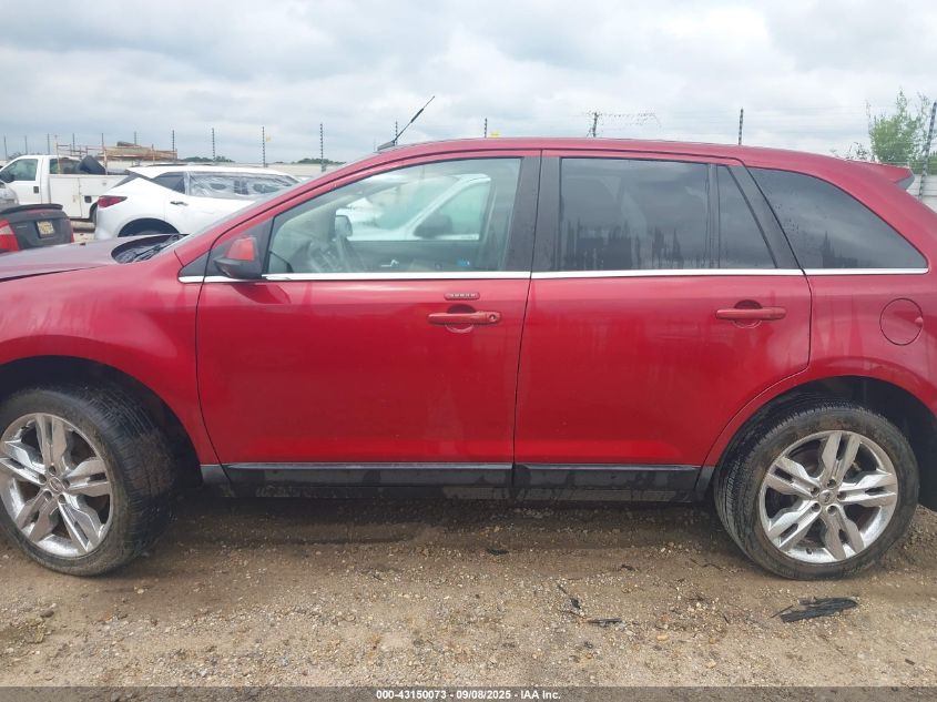 2014 Ford Edge Limited VIN: 2FMDK3KC5EBB72353 Lot: 43150073