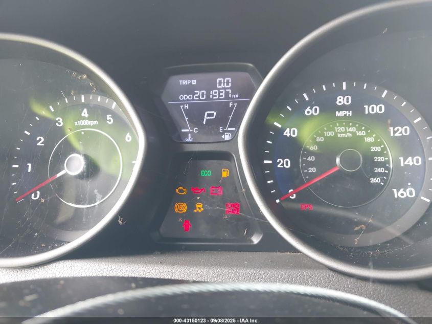 2013 Hyundai Elantra Limited VIN: 5NPDH4AE4DH238602 Lot: 43150123