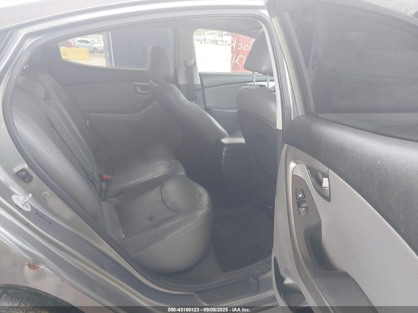 2013 Hyundai Elantra Limited VIN: 5NPDH4AE4DH238602 Lot: 43150123