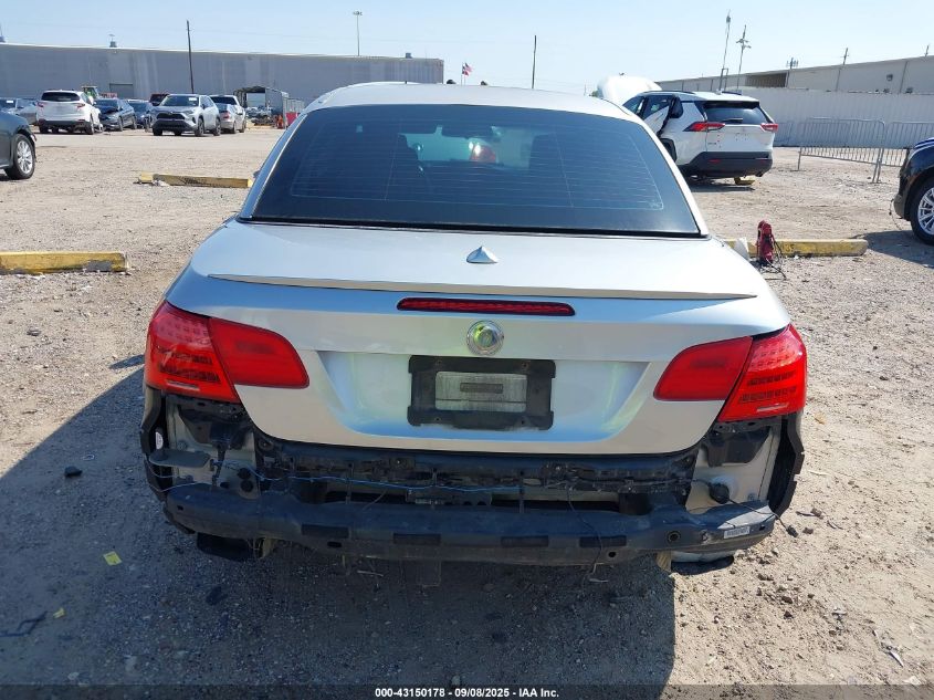 2008 BMW 335I VIN: WBAWL73528PX56530 Lot: 43150178