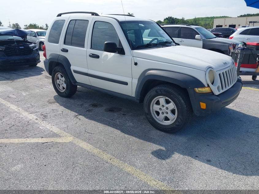1J4GK48K56W215508 2006 Jeep Liberty Sport auction photo 1