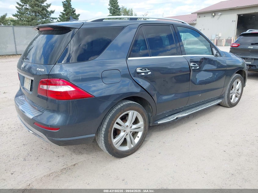 2013 MERCEDES-BENZ ML 350 4MATIC - 4JGDA5HB7DA228395