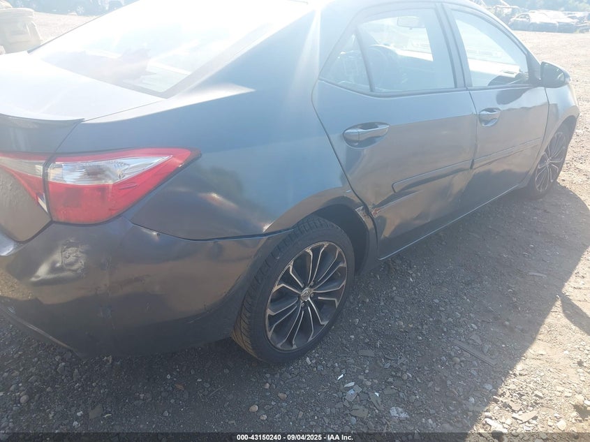 2015 TOYOTA COROLLA S PREMIUM - 2T1BURHEXFC404620