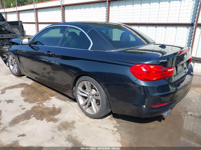 2016 BMW 428I black cabrio gasoline WBA3V7C54G5A25981 photo #4
