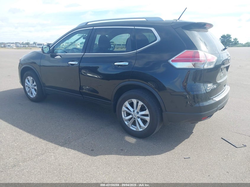 2014 Nissan Rogue Sv black other gasoline 5N1AT2MV6EC779791 photo #4