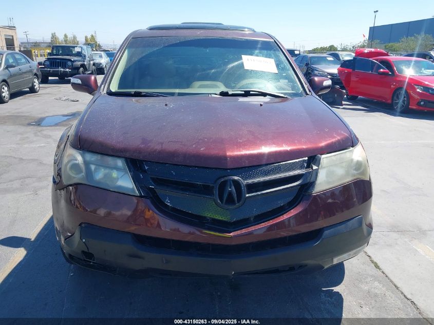 2007 Acura Mdx Sport Package VIN: 2HNYD28817H531575 Lot: 43150263