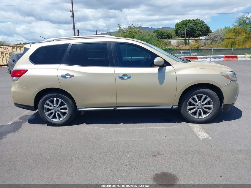 2013 NISSAN PATHFINDER PLATINUM/S/SL/SV - 5N1AR2MN4DC655418