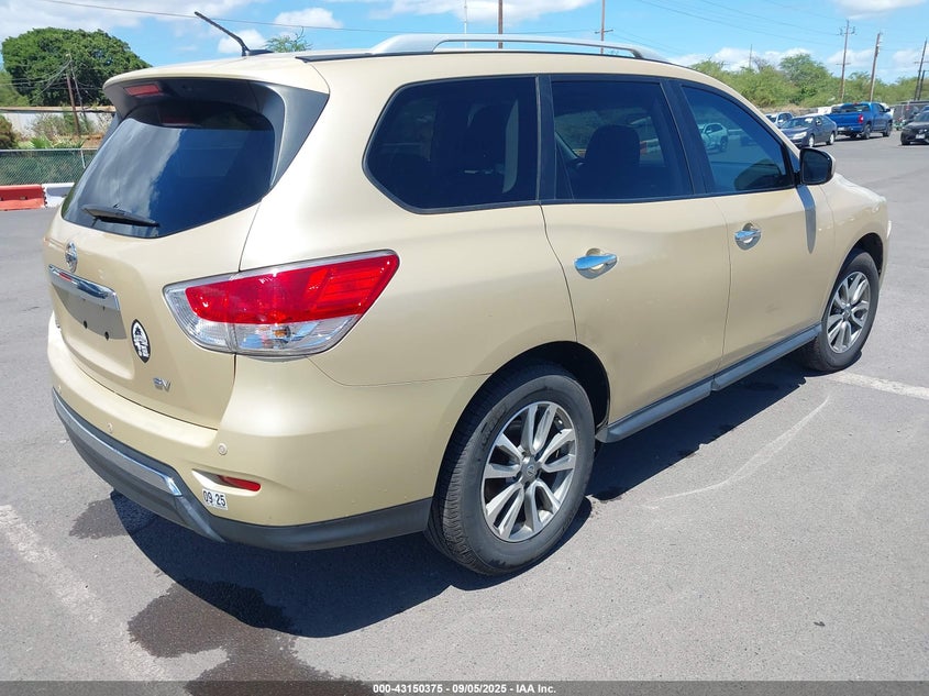 2013 NISSAN PATHFINDER PLATINUM/S/SL/SV - 5N1AR2MN4DC655418
