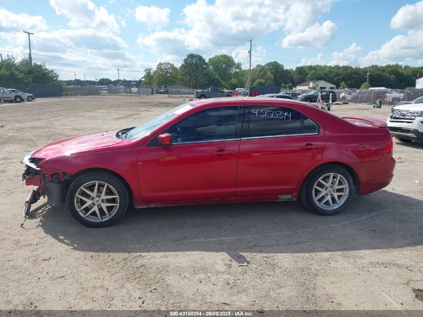 2012 Ford Fusion Sel VIN: 3FAHP0JA4CR153982 Lot: 43150394