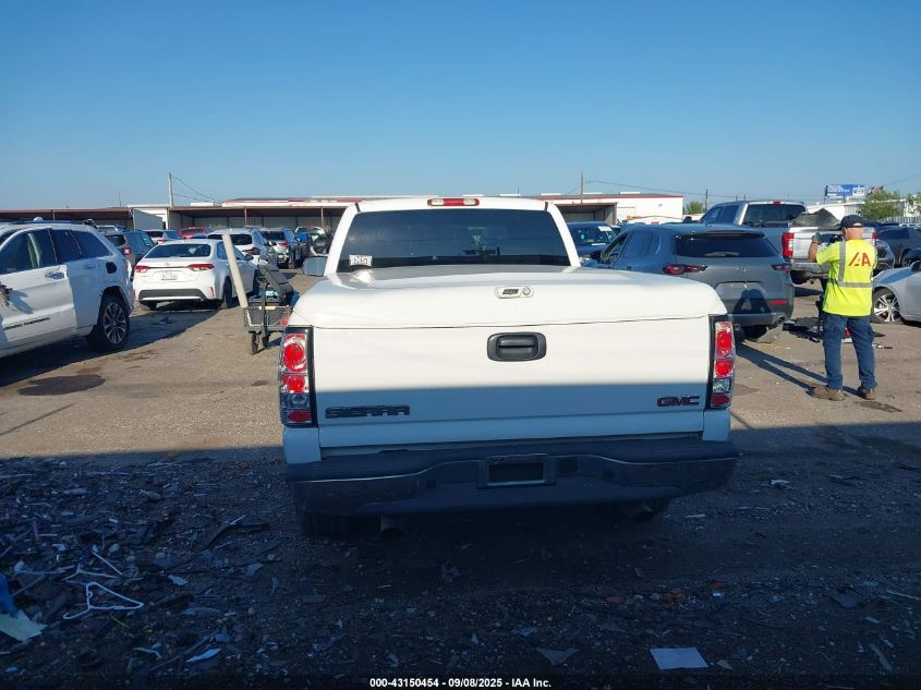 2003 GMC New Sierra Sle VIN: 2GTEC19VX31296865 Lot: 43150454