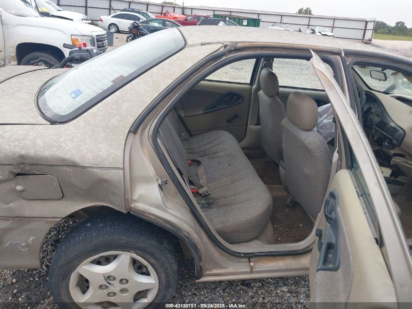 2001 Chevrolet Cavalier VIN: 1G1JC524217102149 Lot: 43150781