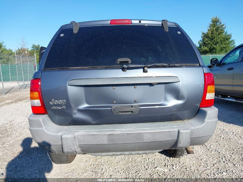 2002 Jeep Grand Cherokee Laredo VIN: 1J4GW48S52C180999 Lot: 43150836