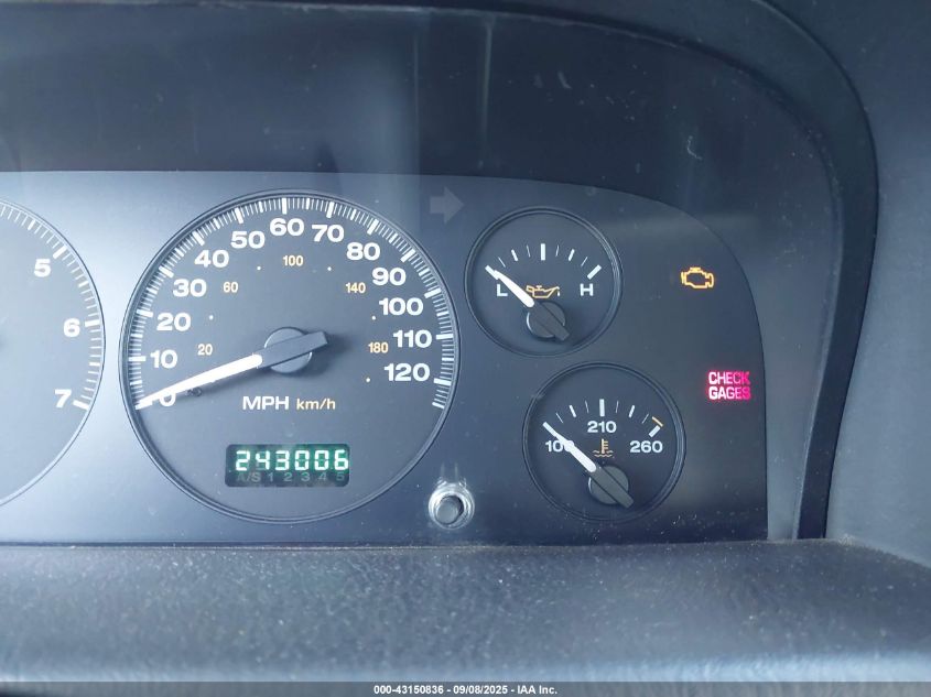 2002 Jeep Grand Cherokee Laredo VIN: 1J4GW48S52C180999 Lot: 43150836