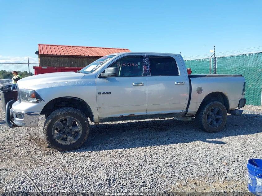 2009 Dodge Ram 1500 Slt/Sport/Trx VIN: 1D3HV13TX9S711729 Lot: 43150842