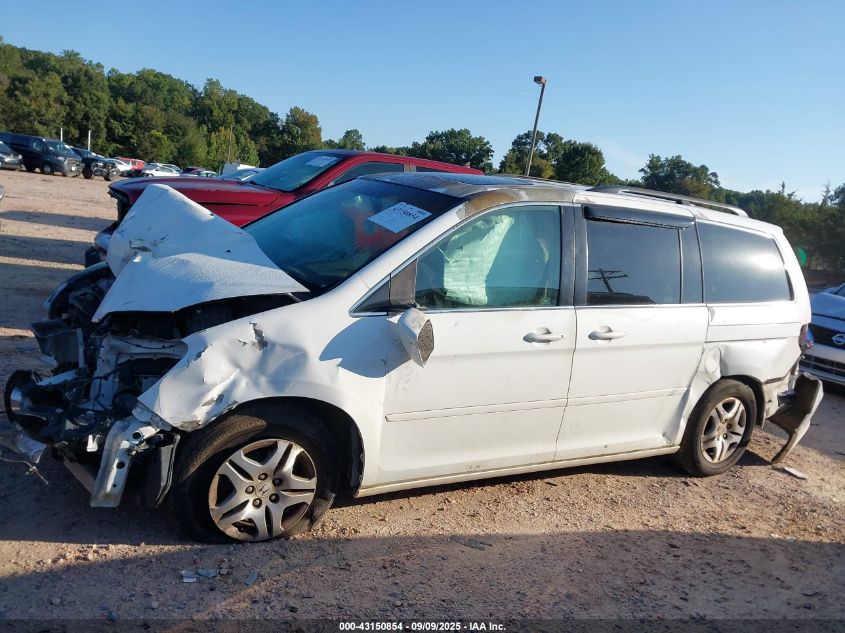 2007 Honda Odyssey Ex-L VIN: 5FNRL38707B072796 Lot: 43150854