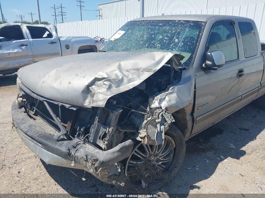 2002 Chevrolet Silverado 1500 Ls VIN: 2GCEC19W921204779 Lot: 43150907