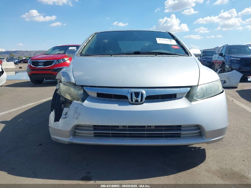 2009 Honda Civic Lx VIN: 1HGFA16589L020459 Lot: 43150952
