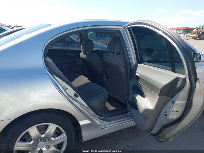 2009 Honda Civic Lx VIN: 1HGFA16589L020459 Lot: 43150952