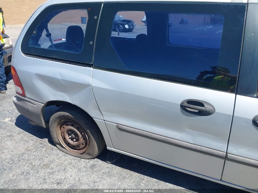 2000 Ford Windstar Lx VIN: 2FMZA5145YBA07938 Lot: 43151059