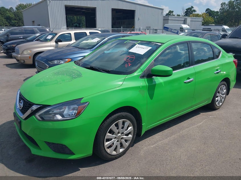 2017 NISSAN SENTRA S 3N1AB7AP1HY289705